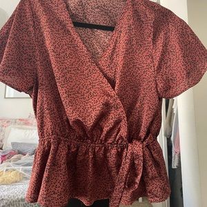 Cute Wrap shirt |going out shirt